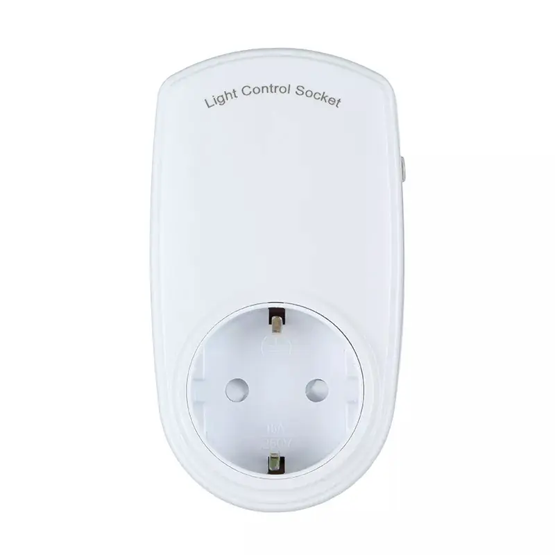 Enchufe de control de luz de la UE Enchufe de control de luz de la UE