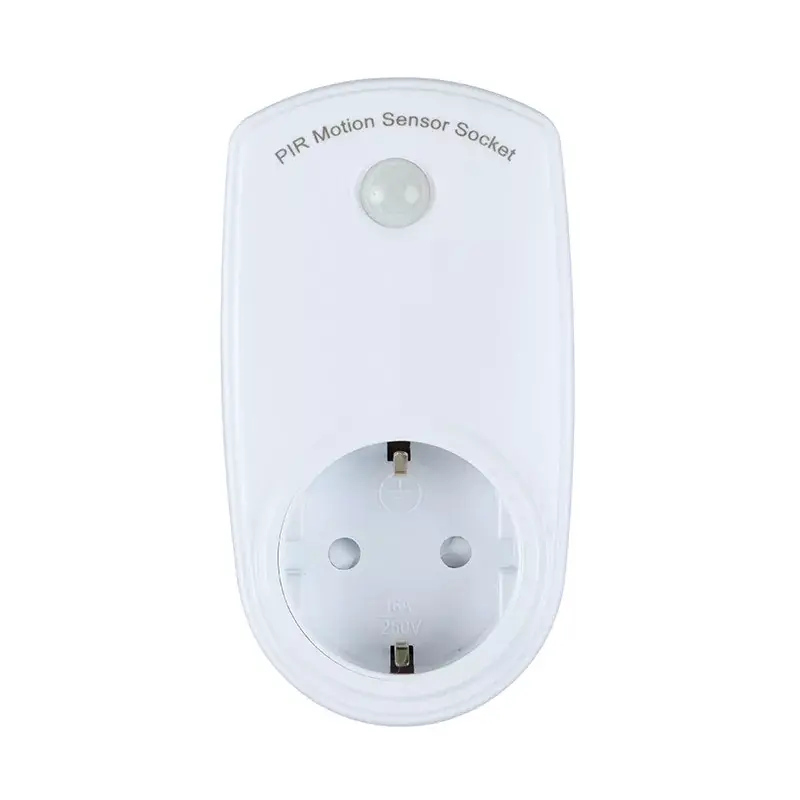 Enchufe del sensor de movimiento de la UE Enchufe del sensor de movimiento de la UE