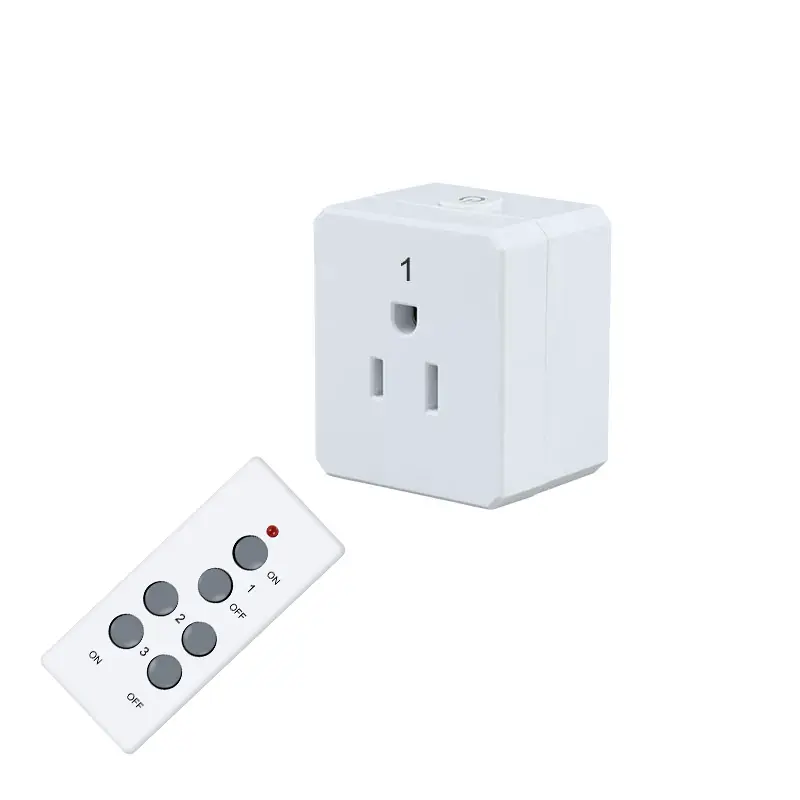 Enchufe de control remoto inalámbrico de EE. UU. RF433 Mhz