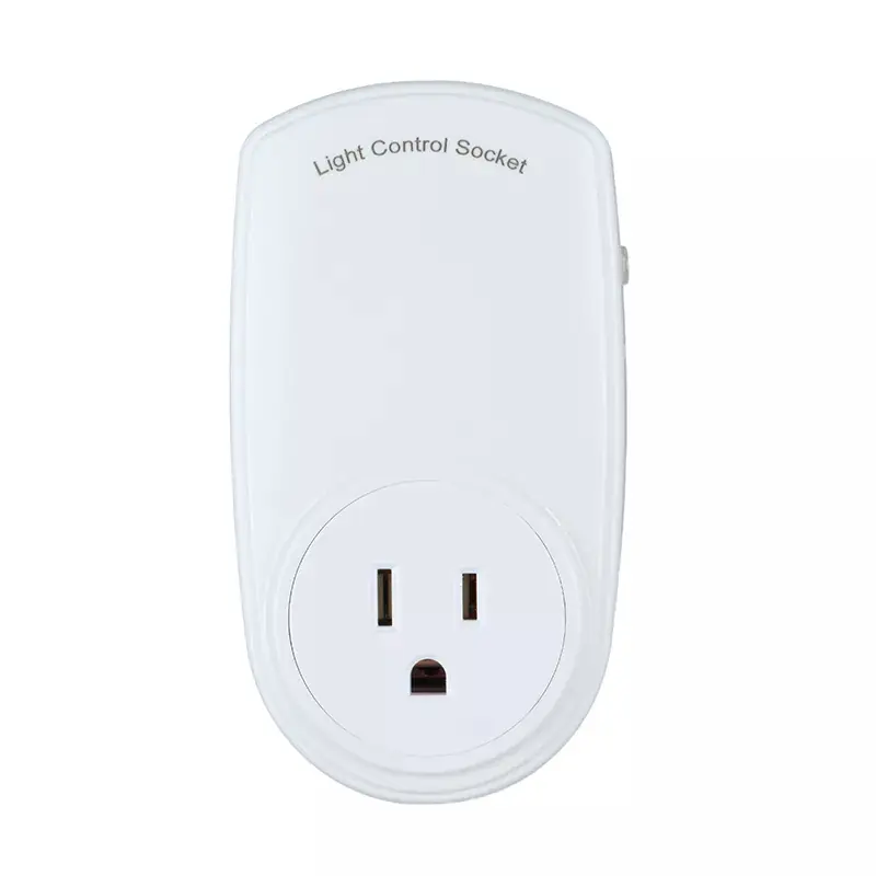 Enchufe de control de luz de EE. UU. Enchufe de control de luz de EE. UU.