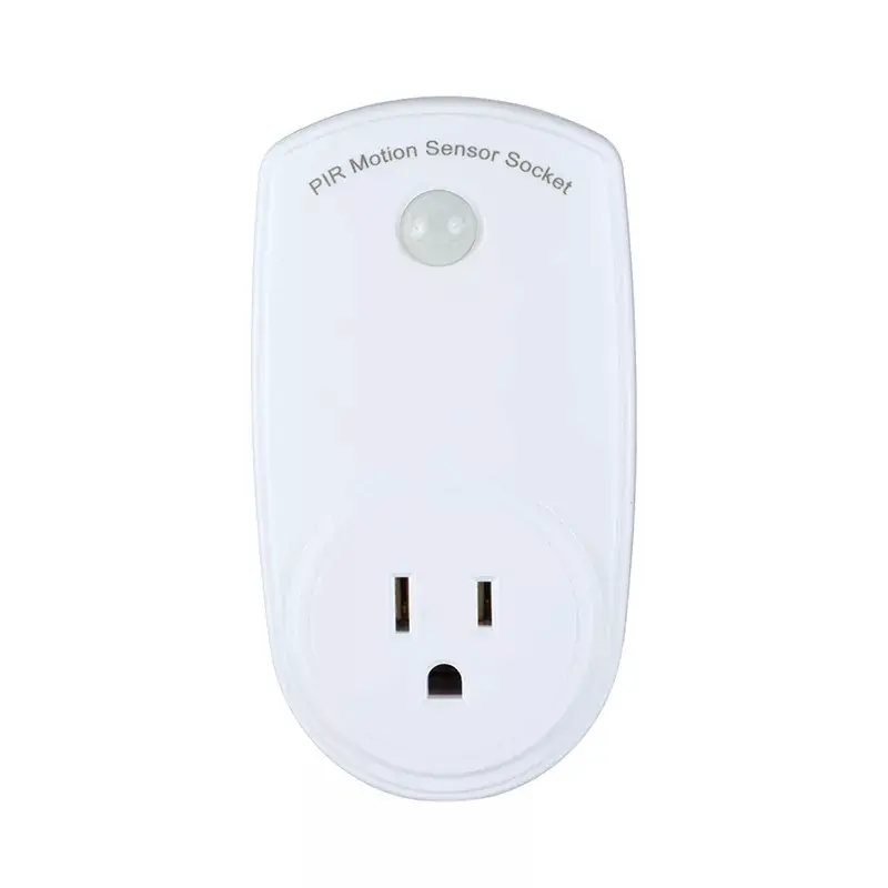 Enchufe del sensor de movimiento de EE. UU. Enchufe del sensor de movimiento de EE. UU.